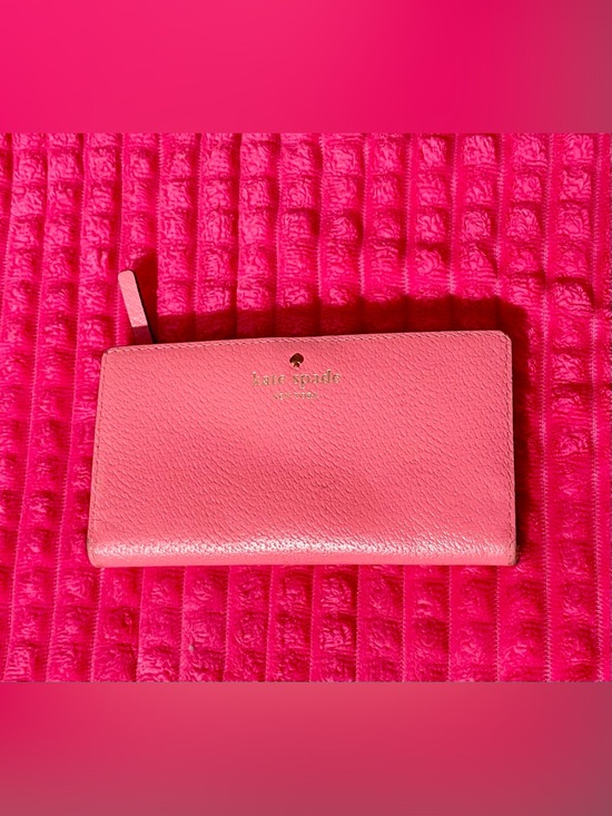 kate spade Handbags - kate spade pink leather wallet